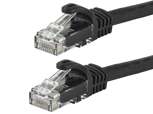 30FT FLEXboot Series 24AWG Cat5e Bare Copper Ethernet Network Ca - Click Image to Close