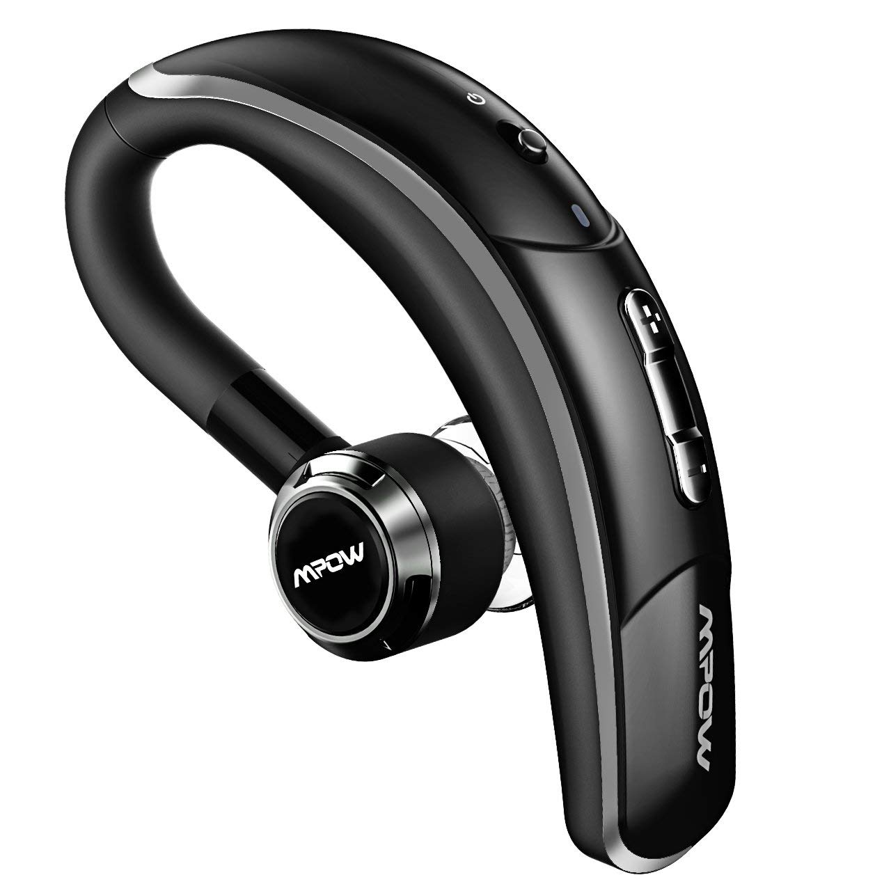 Bluetooth Headset With Mic 180 Rotational Earbud