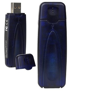 300Mbps 802.11n Wireless LAN USB 2.0 Adapter (Blue)
