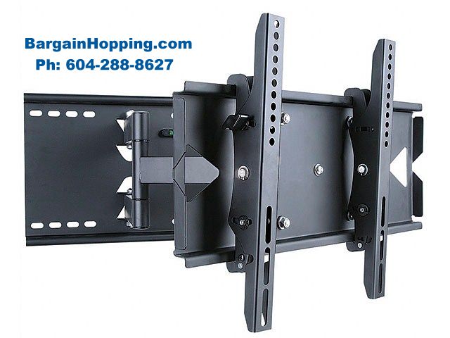 32" - 46" Full Motion Tilting Swivel Tv Bracket Wall Mount - Click Image to Close