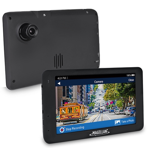 Magellan GPS + Full HD Dash Cam Combo 5" w/North American Maps - Click Image to Close