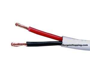 14AWG CL2 Rated Bare Copper Speaker Wire Cable 250Ft