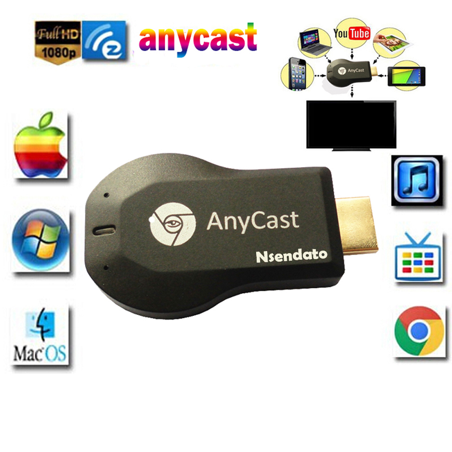 128M Any Cast AirPlay Crome Cast HDMI TV Stick Display Receiver - Click Image to Close