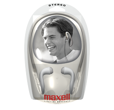 Maxell Stereo Neckband Head Buds