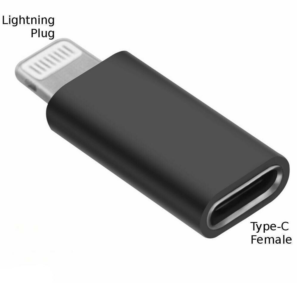 USB Type C To Lightning Adapter for iPhone