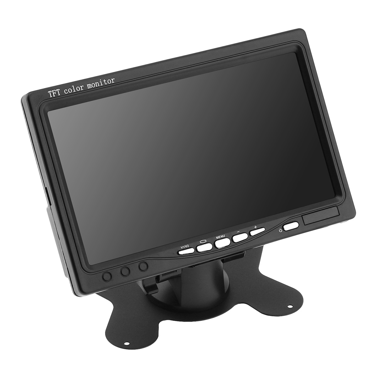 7 inch TFT Auto LCD Color Monitor 2CH Video Input