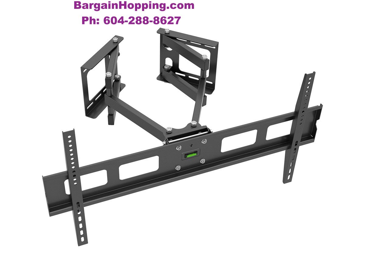 32" - 65" Corner Style Swivel Articulating TV Wall Mount Bracket