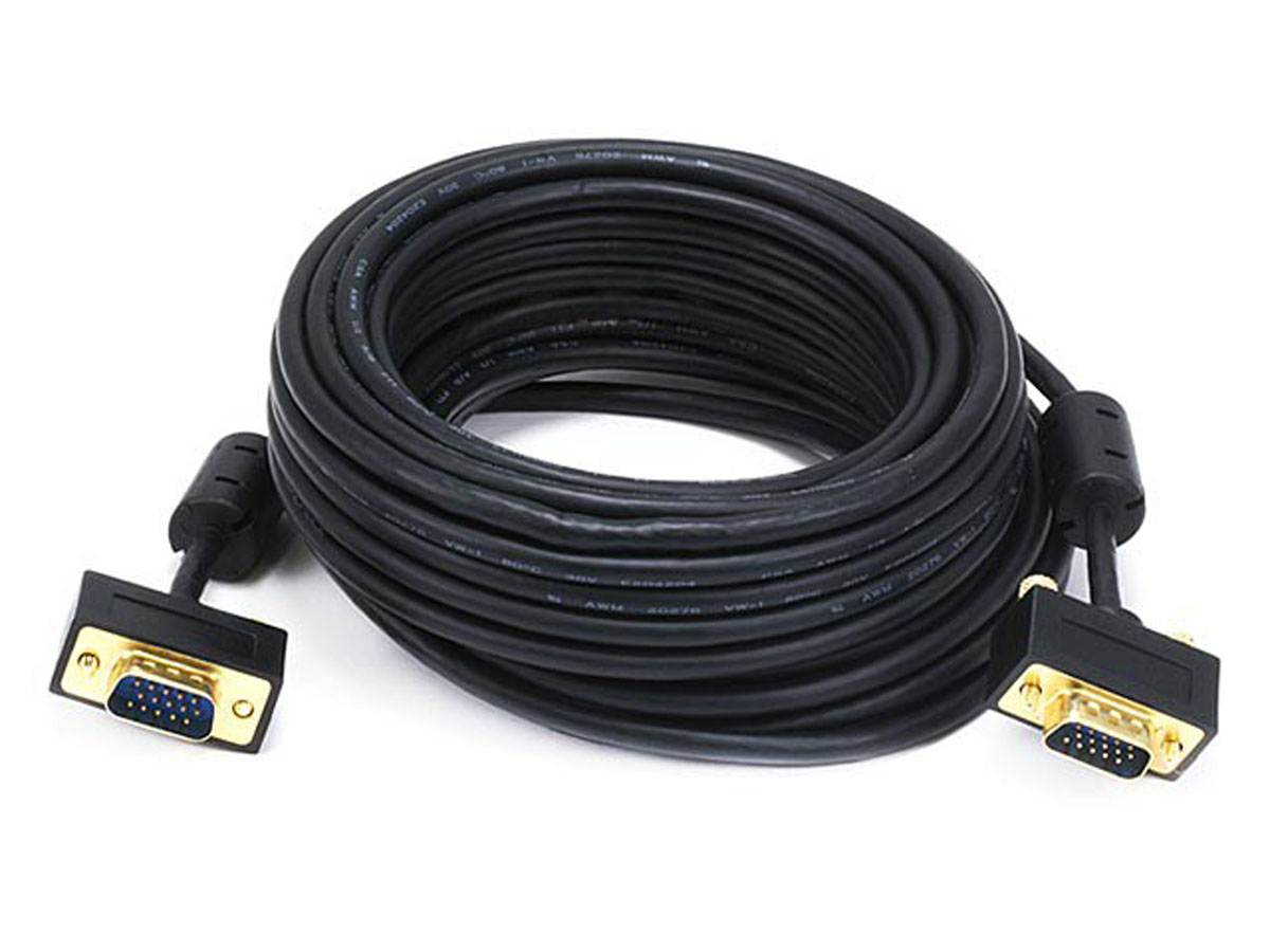 35ft Ultra Slim Super VGA M/M Monitor Cable