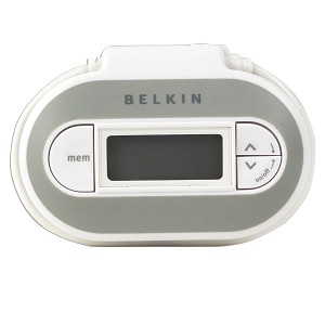 Belkin TuneCast II Mobile FM Transmitter for iPod/ MP3 Etc. - Click Image to Close