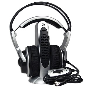 Surround Sound Vibrating Game Headset