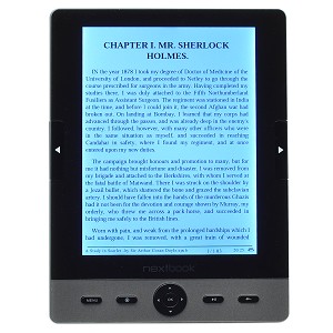 7" Nextbook NEXT1 2GB eBook Reader/MP3 Digital Music Player & Ph