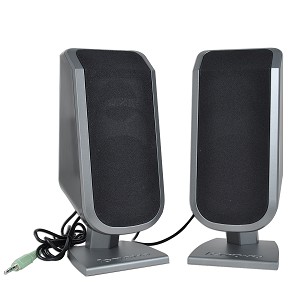 Lenovo 2-Piece USB Powered Multimedia Speaker Set (Black/Gray)