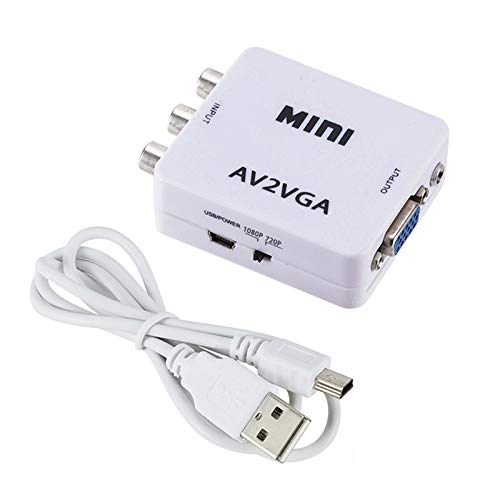 Mini AV RCA To VGA Converter