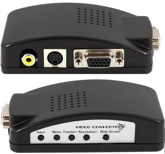 RCA | S-VIDEO | VGA TO VGA Converter