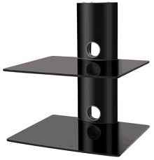 - 2 Tier Audio Video Wall Bracket