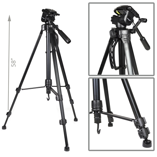 58 inch Targus Camera & Camcorder Tripod